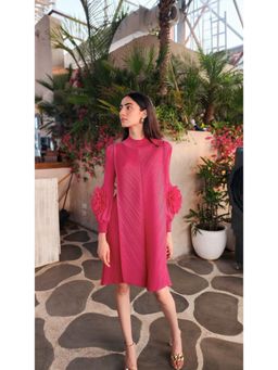 O-PAP STYLE - Women Pink Dress