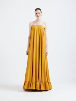 Ozeqo - Women Yellow Nora Dress
