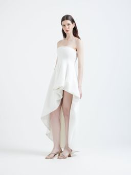 Ozeqo - Women White Sophia Dress