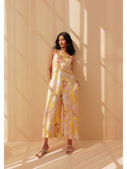 Pallavi Agarwal - Yellow Zenya Jumpsuit