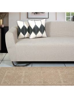 ODE & CLEO - Cotton Slub Cushion Covers Grey (Pack Of 2) (18x18 inches)