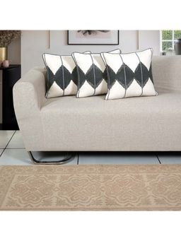 ODE & CLEO - Cotton Slub Cushion Covers Grey (Pack Of 3) (18x18 inches)