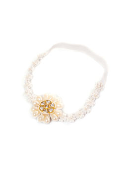 Choko - Kids Cherub's Grace Pearl Blossom Hairband