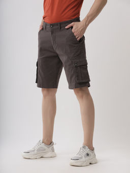WROGN - Brown Solid Shorts