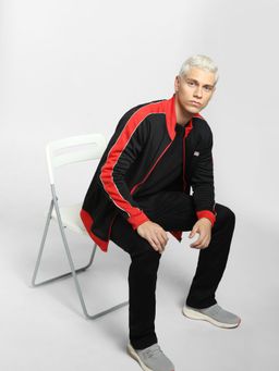 Jack & Jones - Men Stripes Black Jacket