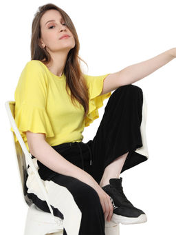 VERO MODA - Curve Women Yellow Top