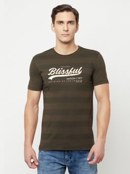 Cantabil - Men Olive T-shirt