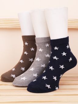 Footprints - Organic Cotton & Bamboo Socks For Women Pack Of 3