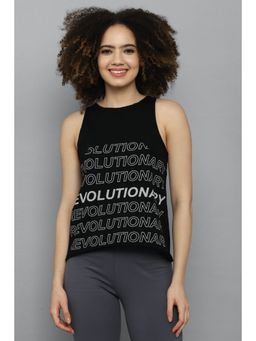 Allen Solly - Women Black Print Casual Top