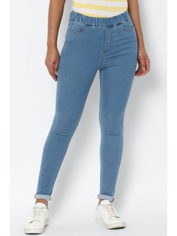 Allen Solly - Women Blue Skinny Fit Wash Jeans