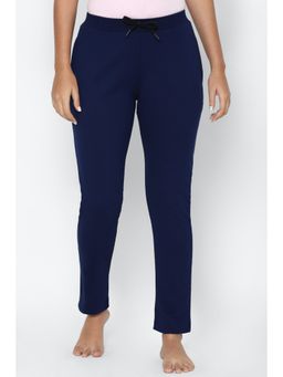 Allen Solly - Women Navy Regular Fit Solid Casual Track Pants