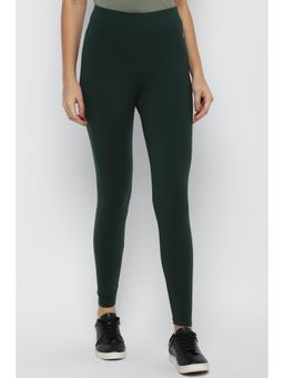 Allen Solly - Women Green Regular Fit Casual Leggings