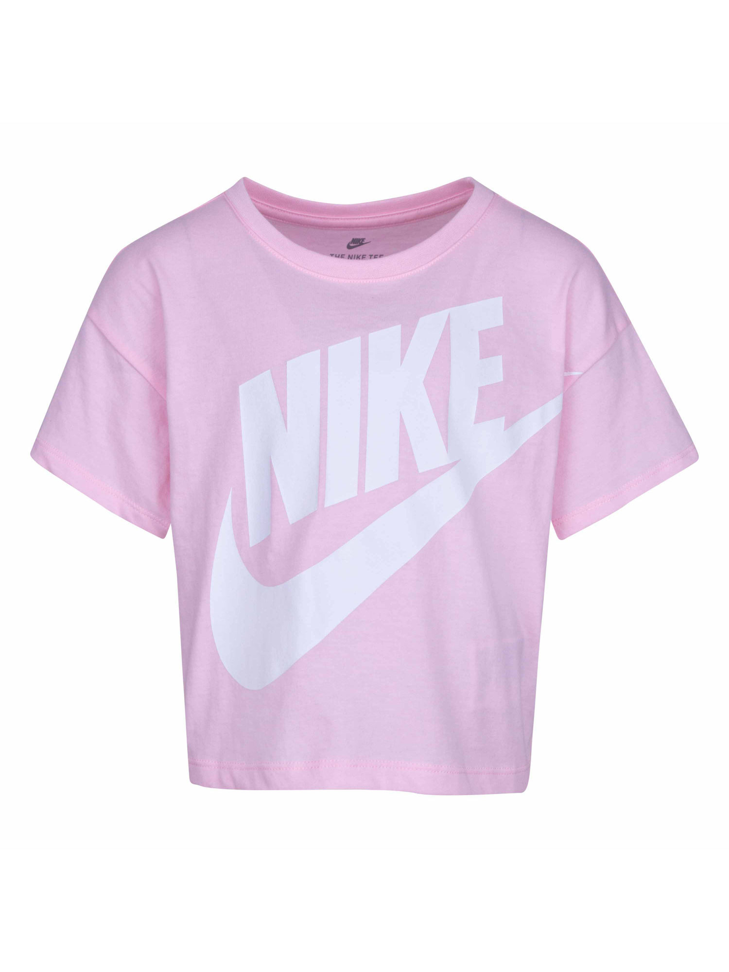 soft pink nike shirt