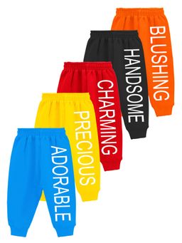 Kuchipoo - Regular Fit Boys Girls Joggers (Pack of 5)