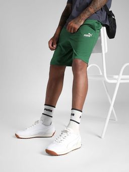 Puma - SUPER Graphic Men Green Shorts