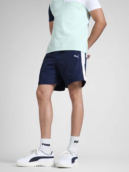 Puma - Men Blue Zippered Woven Shorts