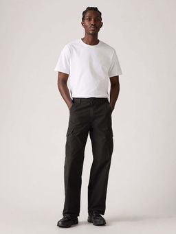 Levi's - Men's Black Mid Rise Cargo