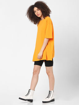 ONLY - Women Casual Orange T-Shirt