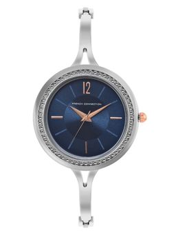 French Connection - Eva Blue Round Analog Watch For Women - Fcn00091C
