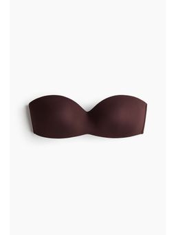 H&M - Women Brown Padded Microfibre Bandeau Bra