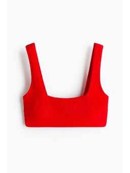 H&M - Women Red Padded Bikini Top