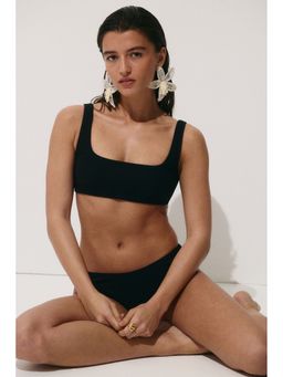 H&M - Women Black Padded Bikini Top