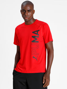 Puma - Train Men Red T-shirt