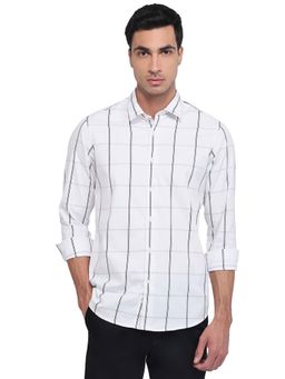 ColorPlus - Pure Cotton Full Sleeves Collar Neck Checks Shirt