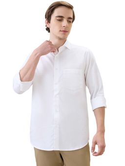 ColorPlus - Pure Cotton Full Sleeves Collar Neck Woven Shirt