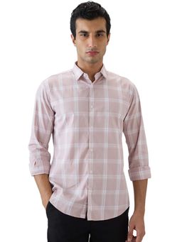 Park Avenue - Pure Cotton Full Sleeves Collar Neck Checks Shirt