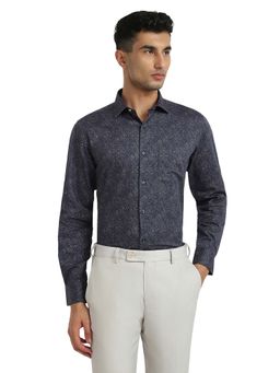 Park Avenue - Pure Cotton Full Sleeves Collar Neck Printed Shirt