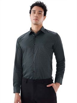 Park Avenue - Pure Cotton Full Sleeves Collar Neck Printed Shirt