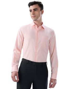 Park Avenue - Polyester Full Sleeves Collar Neck Self Design Shirt