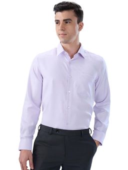 Park Avenue - Cotton Blend Full Sleeves Collar Neck Self Design Shirt