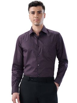 Park Avenue - Pure Cotton Full Sleeves Collar Neck Printed Shirt