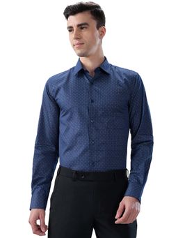 Park Avenue - Pure Cotton Full Sleeves Collar Neck Printed Shirt