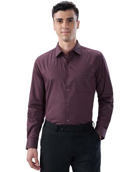Park Avenue - Pure Cotton Full Sleeves Collar Neck Printed Shirt
