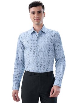 Park Avenue - Pure Cotton Full Sleeves Collar Neck Printed Shirt