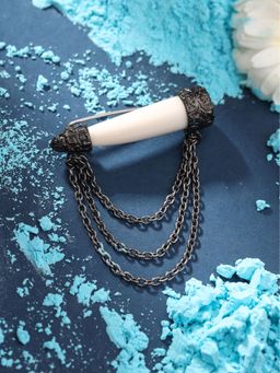 RAMO - Ivory Elan Brooch