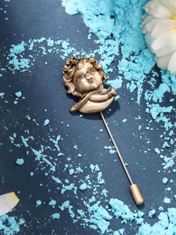 RAMO - Baby Krishna Lapel Pin Brooch