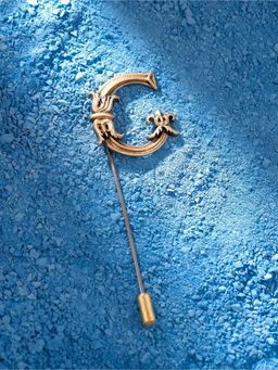 RAMO - Charming C Lapel Pin Brooch