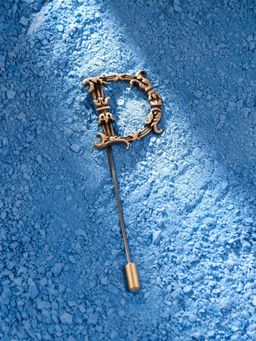 RAMO - Dashing D Lapel Pin Brooch