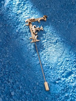 RAMO - Fabulous F Lapel Pin Brooch