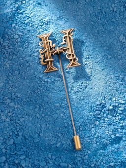 RAMO - Handsome H Lapel Pin Brooch