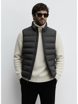 UNSTD - Men Plus Size Sleeveless Puffer Jacket