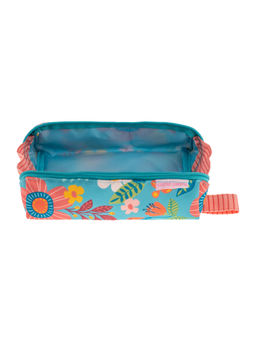 Stephen Joseph - All Over Print Pencil Floral Blue Pouch