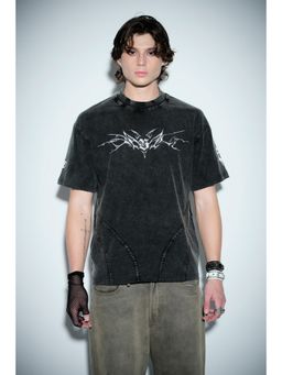 Bonkers Corner - Wired Wrath Oversized Men T-Shirt