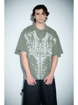 Bonkers Corner - Cathedral Spine Oversized Men T-Shirt