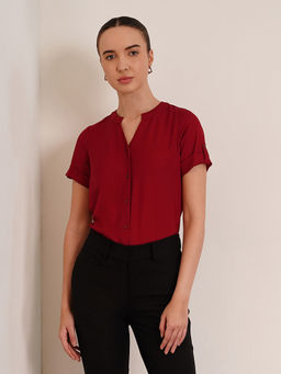 FABLE STREET - Red Solid Top