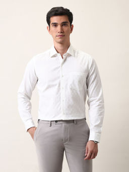 Arrow - Men's Manhattan Slim Fit Textured Ceremonial Shirt